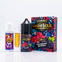 Marvellous Brew Experimental Salt Raspberry Berries 30ml 50mg Жидкость