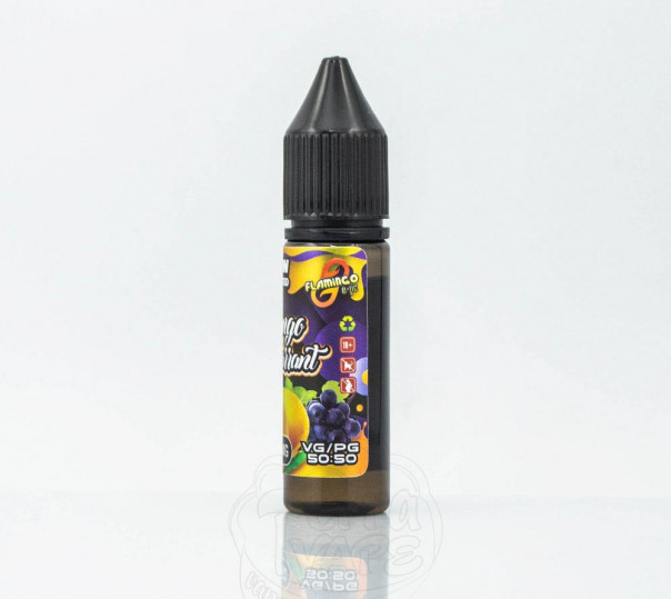 Рідина Flamingo Salt Mango Blackcurrant 15ml 35mg на сольовому нікотині зі смаком манго і смородини