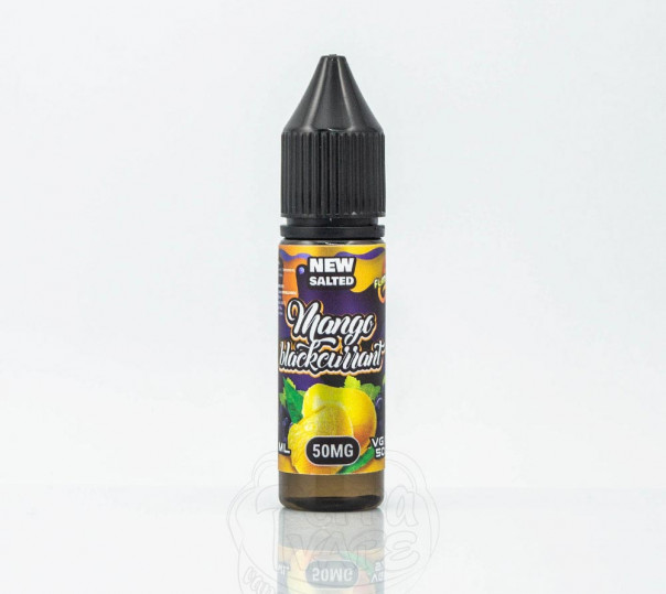 Жидкость Flamingo Salt Mango Blackcurrant 15ml 50mg на солевом никотине со вкусом манго и смородины