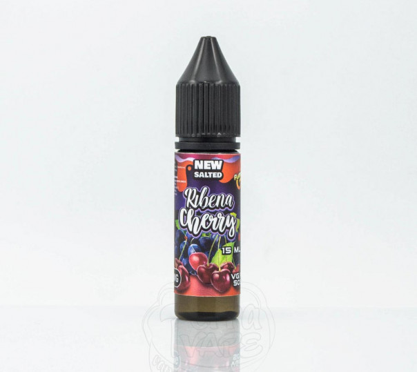 Жидкость Flamingo Salt Ribena Cherry 15ml 35mg на солевом никотине со вкусом вишневой содовой