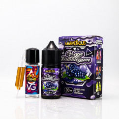 Marvellous Brew Salt Grape Bubblegum 30ml 50mg Рідина