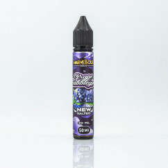 Marvellous Brew Salt Grape Bubblegum 30ml 35mg Рідина