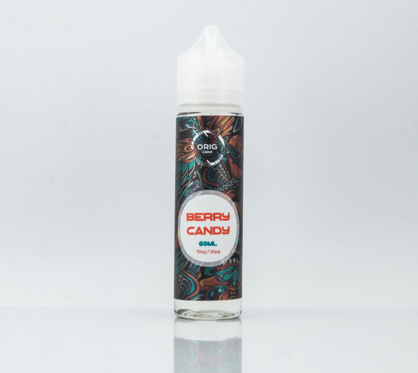 Рідина Orig Vape Berry Candy 60ml 0mg без нікотину зі смаком ягідної цукерки