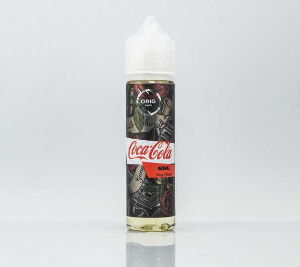 Рідина Orig Vape Coca-Cola 60ml 0mg без нікотину зі смаком коли