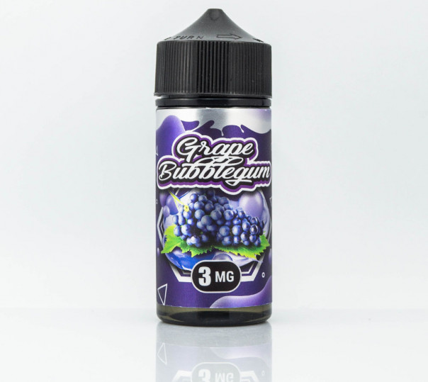 Жидкость Marvellous Brew Grape Bubblegum 100ml 0mg без никотина со вкусом жвачки с виноградом