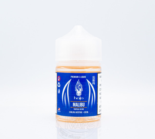 Жидкость Halo Organic Malibu 60ml 3mg на органическом никотине со вкусом пина колады