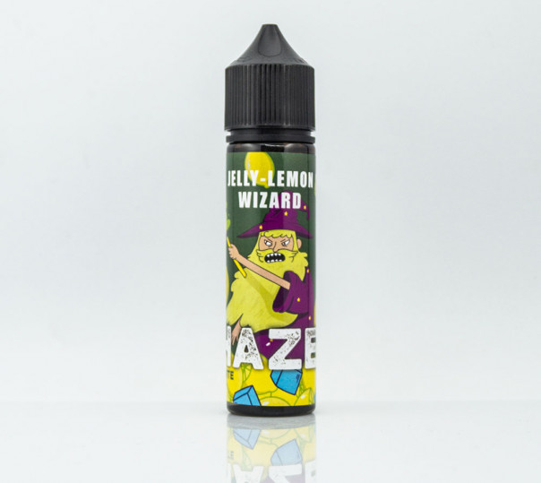 Рідина Haze Organic Jelly-Lemon Wizard 60ml 0mg без нікотину зі смаком лимонної цукерки з холодком