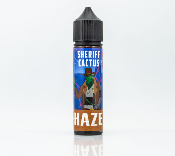 Рідина Haze Organic Sheriff Cactus 60ml 0mg без нікотину зі смаком кактуса