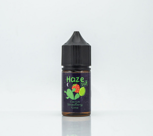 Жидкость Haze Salt Cactus Strawberry Lime 30ml 25mg на солевом никотине со вкусом кактуса, лайма и клубники