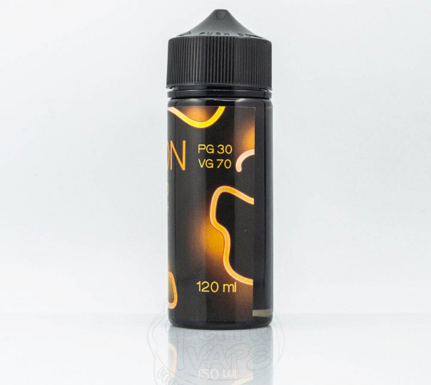 Рідина Neon Organic Mango Peach 120ml 0mg без нікотину зі смаком манго і персика