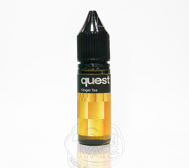 Рідина Quest Salt Ginger Tea 15ml 50mg на сольовому нікотині зі смаком імбирного чаю