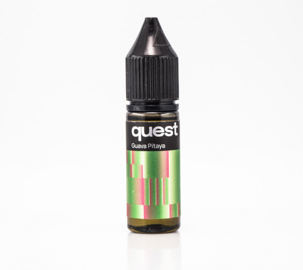 Рідина Quest Salt Guava Pitaya 15ml 50mg на сольовому нікотині зі смаком гуави та пітайї