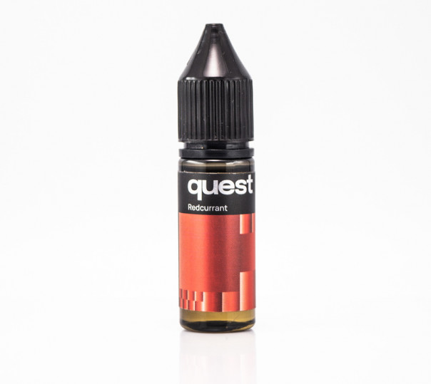 Рідина Quest Salt Redcurrant 15ml 30mg на сольовому нікотині зі смаком червоної смородини