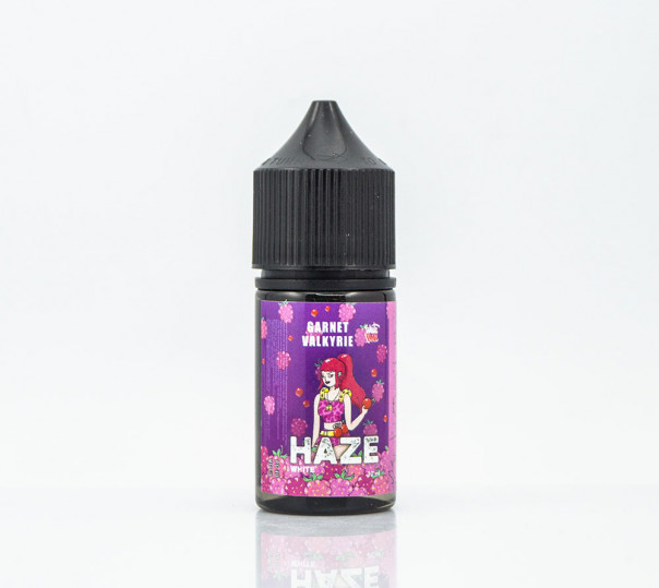 Рідина Haze Organic 60/40 Garnet Valkyrie 30ml 0mg без нікотину зі смаком граната і малини