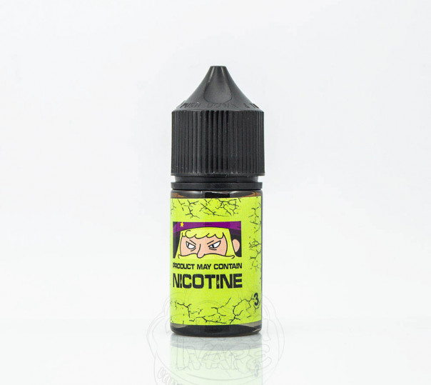 Жидкость Haze Organic 60/40 Jelly-Lemon Wizard 30ml 0mg без никотина со вкусом лимонной конфеты с холодком