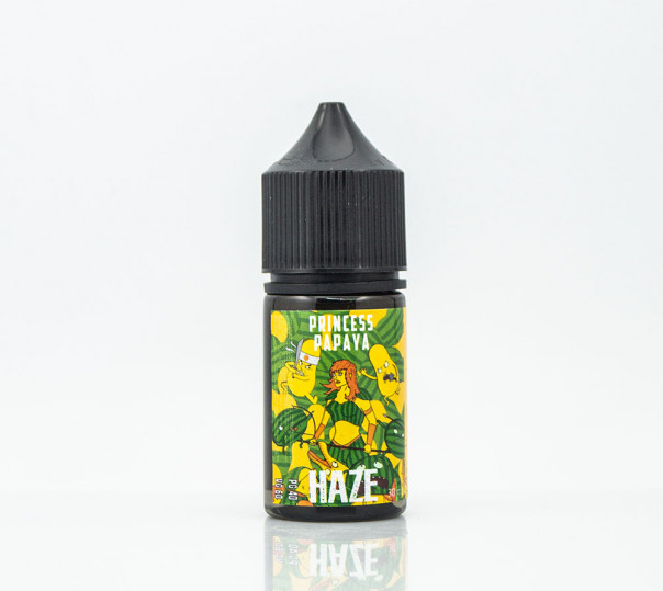 Жидкость Haze Organic 60/40 Princess Papaya 30ml 0mg без никотина со вкусом папайи и арбуза с холодком