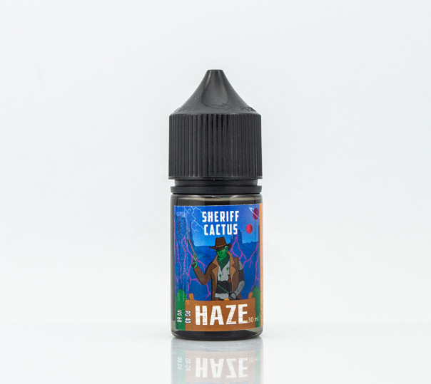 Жидкость Haze Organic 60/40 Sheriff Cactus 30ml 0mg без никотина со вкусом кактуса