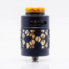 Hellvape Dead Rabbit 4 RTA Pro Tank Atomizer Black Gold