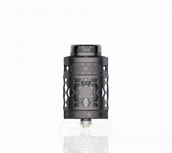 Hellvape Dead Rabbit 4 RTA Pro Tank Atomizer Gunmetal Обслуговуваний бак