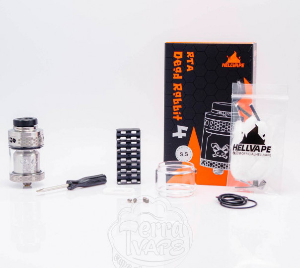 Hellvape Dead Rabbit 4 RTA Tank Atomizer Обслуживаемый бак