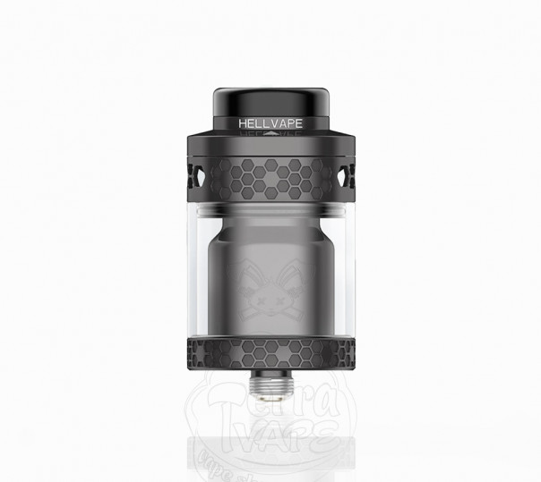 Hellvape Dead Rabbit 4 RTA Tank Atomizer Gunmetal Обслуговуваний бак