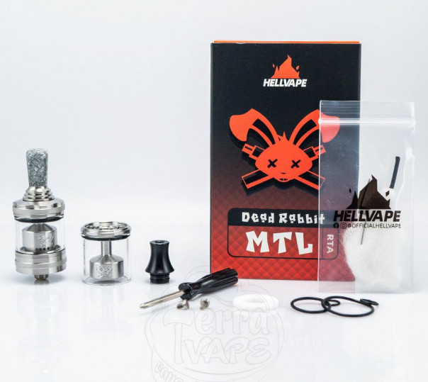 Hellvape Dead Rabbit MTL RTA Обслуговуваний бак