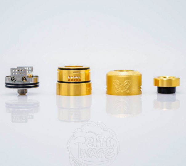 Hellvape Dead Rabbit 4 RDA Blue Дрипка