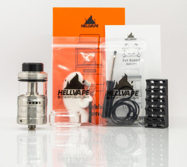 HellVape Fat Rabbit Solo RTA Обслуживаемый бак