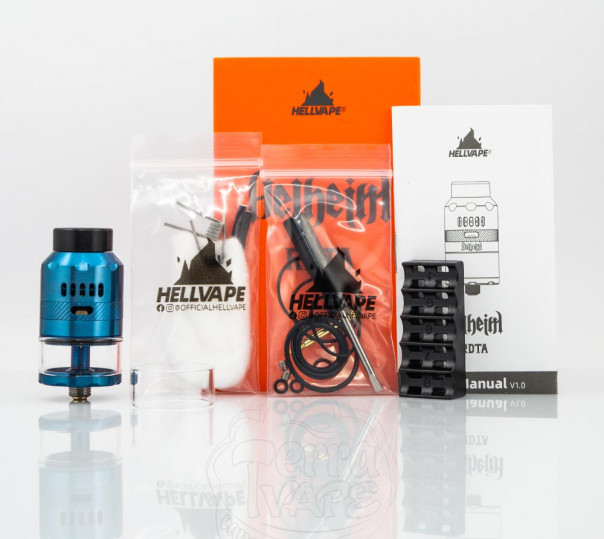 HellVape Helheim RDTA Обслуживаемая бакодрипка