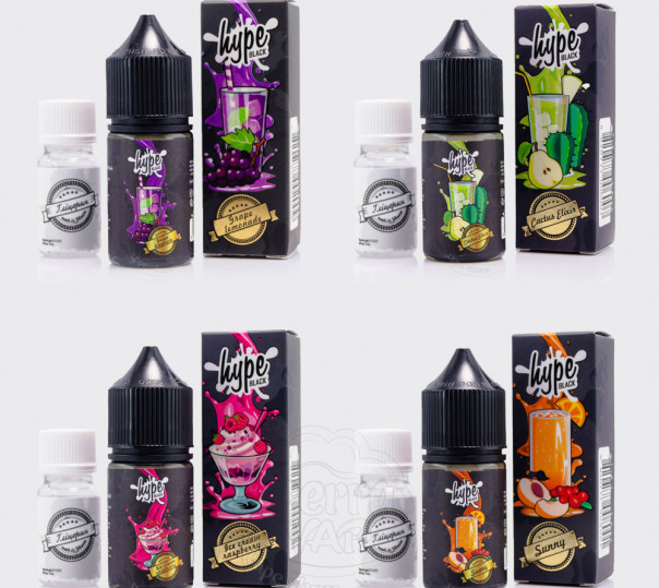 Рідина Hype Black Salt 30ml (набір компонентів)