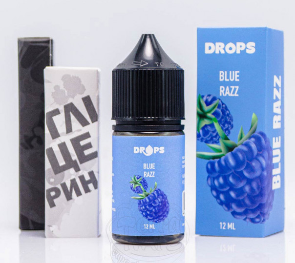 Жидкость Hype Drops Salt Blue Razz 30ml 50mg со вкусом голубой малины (набор компонентов) Жидкость Hype Drops Salt Blue Razz 30ml 50mg со вкусом голубой малины (набор компонентов)