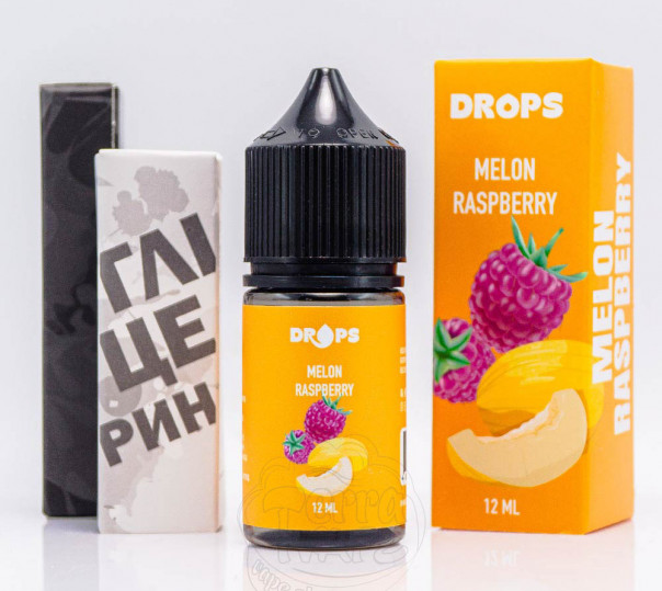 Жидкость Hype Drops Salt Melon Raspberry 30ml 50mg со вкусом дыни и малины (набор компонентов) Жидкость Hype Drops Salt Melon Raspberry 30ml 50mg со вкусом дыни и малины (набор компонентов)
