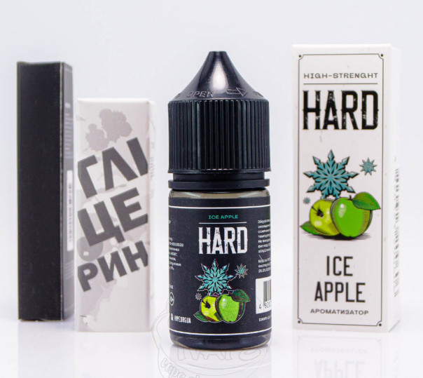 Жидкость Hype Hard Salt Ice Apple 30ml 70mg со вкусом яблока с холодком (набор компонентов)