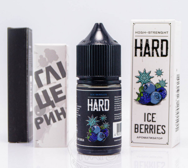 Жидкость Hype Hard Salt Ice Berries 30ml 70mg со вкусом ягод с холодком (набор компонентов)