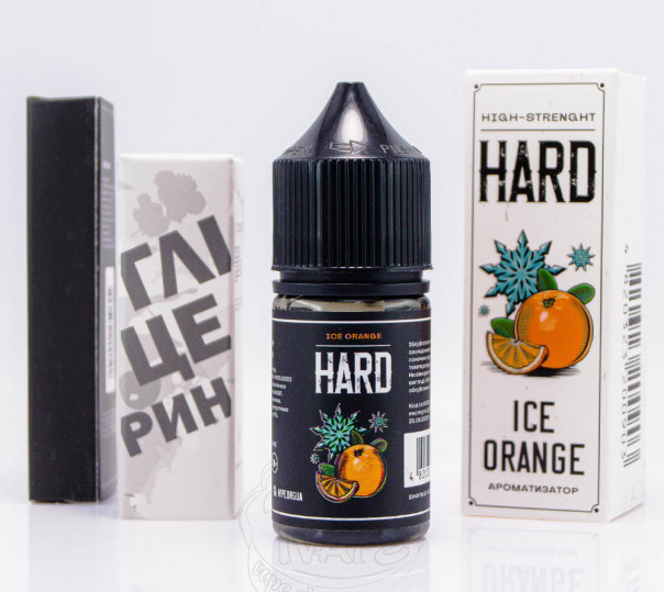 Жидкость Hype Hard Salt Ice Orange 30ml 70mg со вкусом апельсина с холодком (набор компонентов)