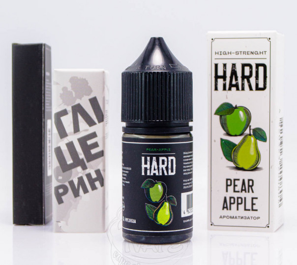 Жидкость Hype Hard Salt Pear Apple 30ml 70mg со вкусом груши и яблока (набор компонентов)