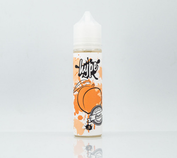 Рідина Hype Organic Peach 60ml 1.5mg на органічному нікотині зі смаком персика