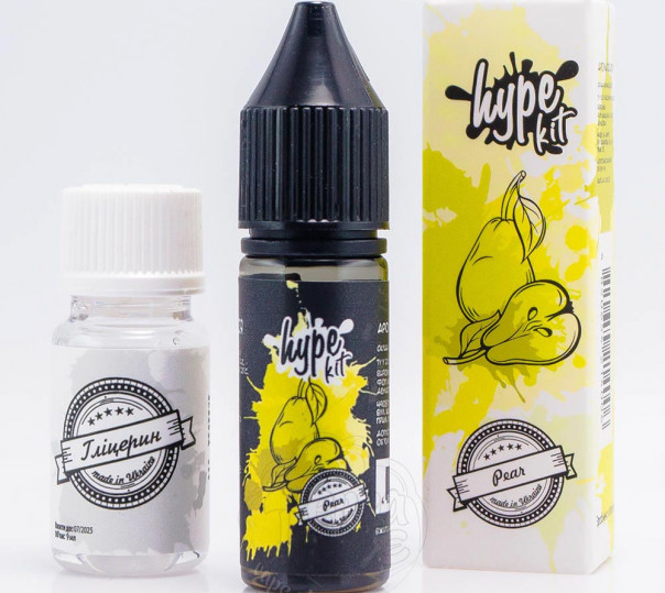 Рідина Hype Salt Pear 15ml 50mg зі смаком груші (набір компонентів)