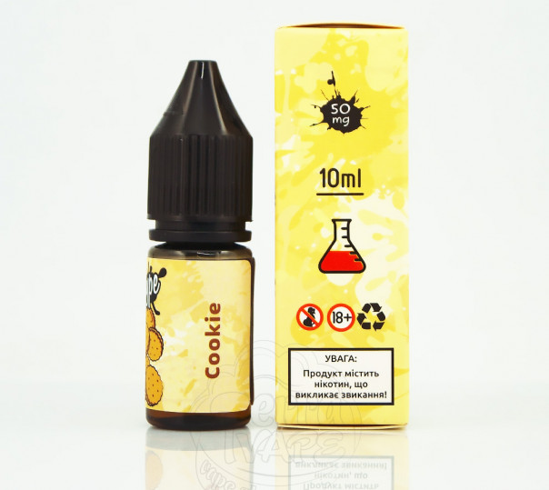 Рідина Hype Salt New Cookie 10ml 30mg на сольовому нікотині зі смаком печива