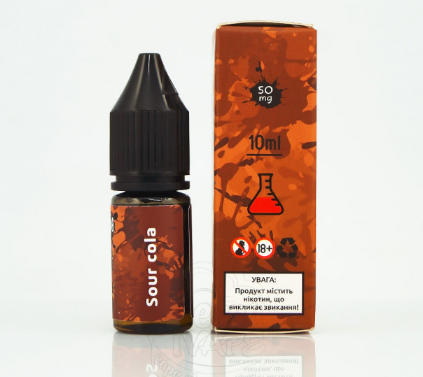 Жидкость Hype Salt New Sour Cola 10ml 50mg на солевом никотине со вкусом желейных конфет с кока-колой