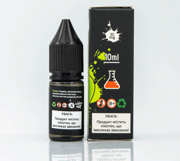 Рідина Hype MyPods Salt Apple 10ml 30mg на сольовому нікотині зі смаком яблука