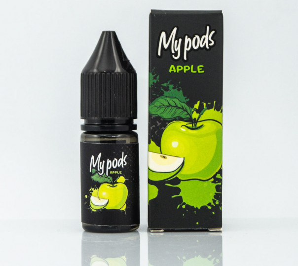 Жидкость Hype MyPods Salt Apple 10ml 30mg на солевом никотине со вкусом яблока