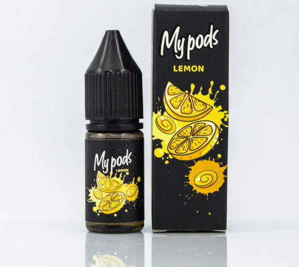 Рідина Hype MyPods Salt Lemon 10ml 30mg на сольовому нікотині зі смаком лимонної цукерки