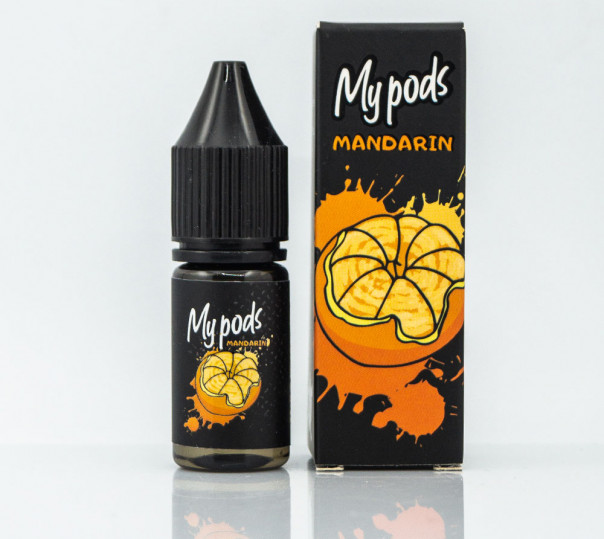 Рідина Hype MyPods Salt Mandarin 10ml 30mg на сольовому нікотині зі смаком апельсинової содової