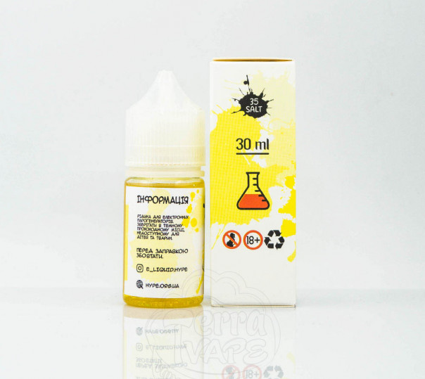 Рідина Hype Salt Pineapple 30ml 35mg на сольовому нікотині зі смаком ананаса