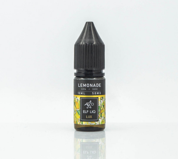 Жидкость Elf Liq LUX Salt Lemonade 10ml 30mg на солевом никотине со вкусом лимонада