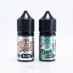 In Bottle Puzzle Salt Black Mint 30ml 30mg