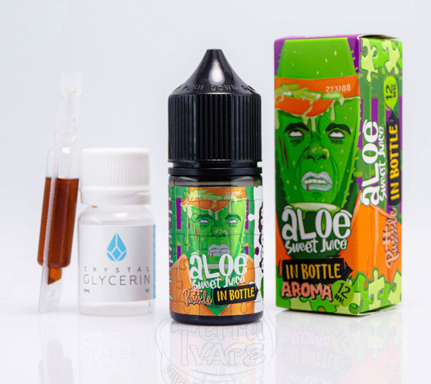 Рідина In Bottle Puzzle Salt Aloe Sweet Juice 30ml 50mg зі смаком алое (набір компонентів)