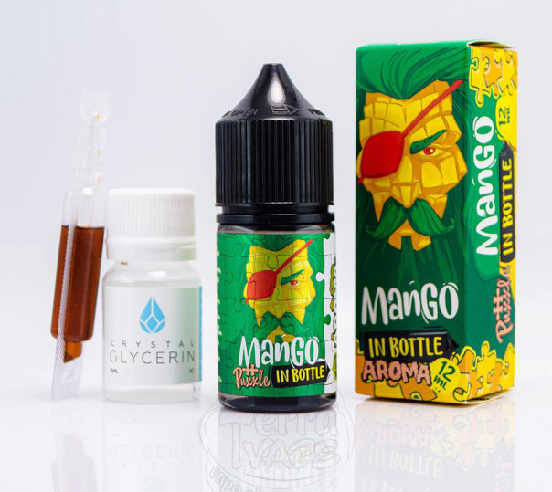 Жидкость In Bottle Puzzle Salt Mango 30ml 50mg со вкусом манго (набор компонентов)