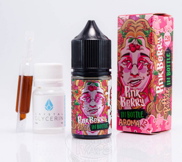 Жидкость In Bottle Puzzle Salt Pink Berry 30ml 50mg со вкусом ягод (набор компонентов)
